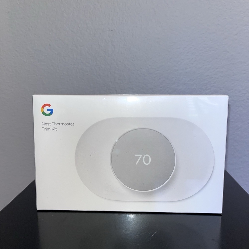 Google Nest Trim kit/ Google Nest Thermostat Snow White MODEL GZZN7